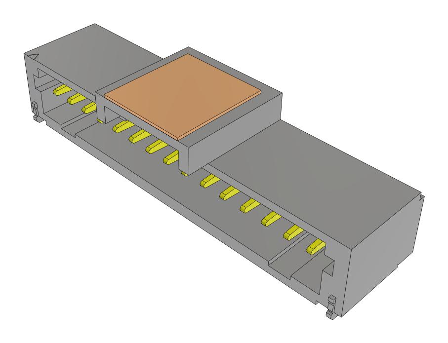 Samtec T1M-15-F-Sh-L-K-Fr Pin Headers Pc Board Connectors