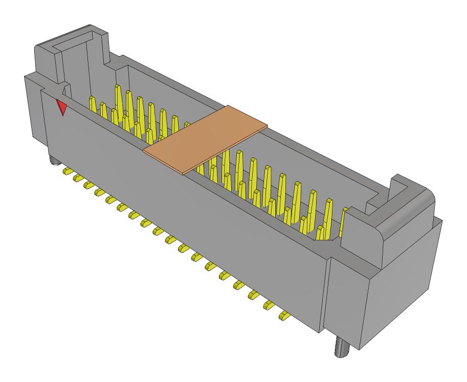 Samtec T1M-18-Gf-Dv-K-Fr Pin Headers Pc Board Connectors