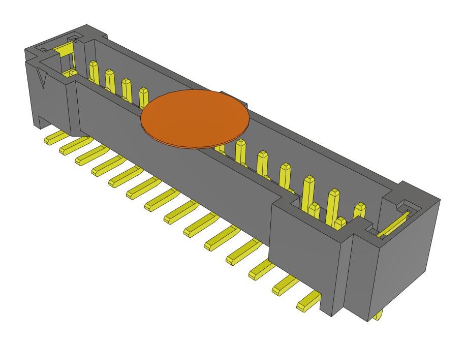 Samtec T2M-114-01-L-D-Sm-Wt-K-Fr Pin Headers Pc Board Connectors