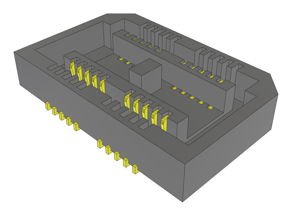 Samtec Lsh-010-01-G-D-A-Fr Mezzanine - Arrays Pc Board Connectors