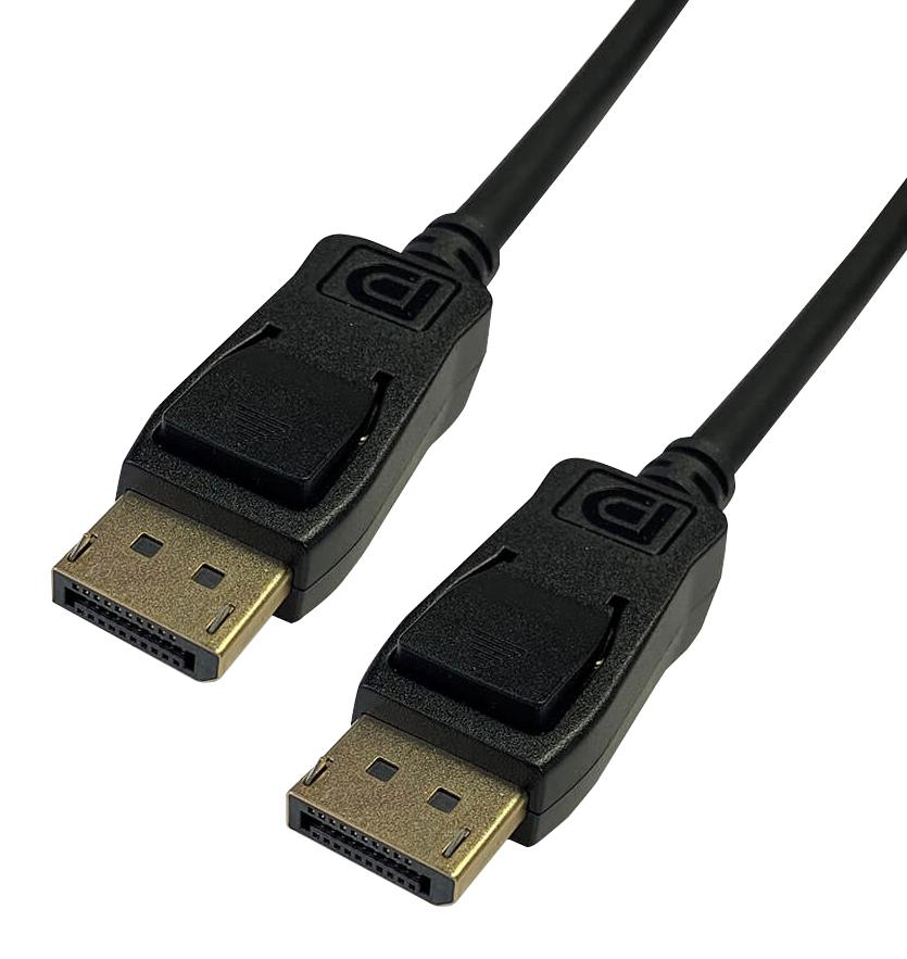 Videk 2409F-1 Cable Assy, Displayport Plug-Plug, 1M