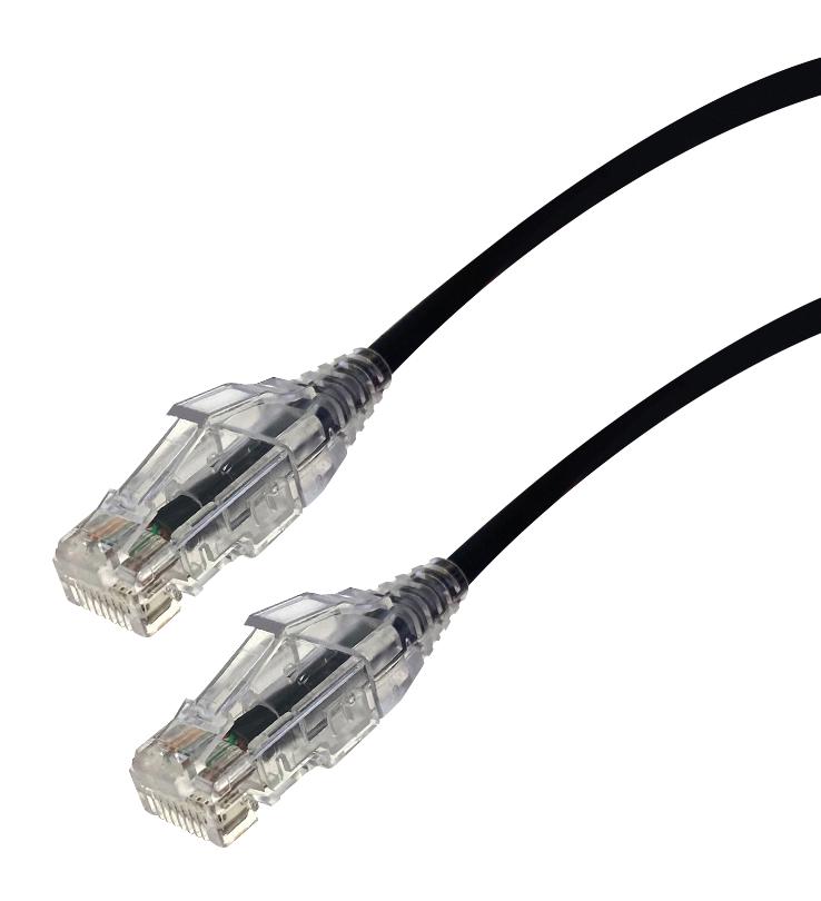 Videk 2994-8Bk Patch Cable, Cat6, Rj45 Plug-Plug, 8M