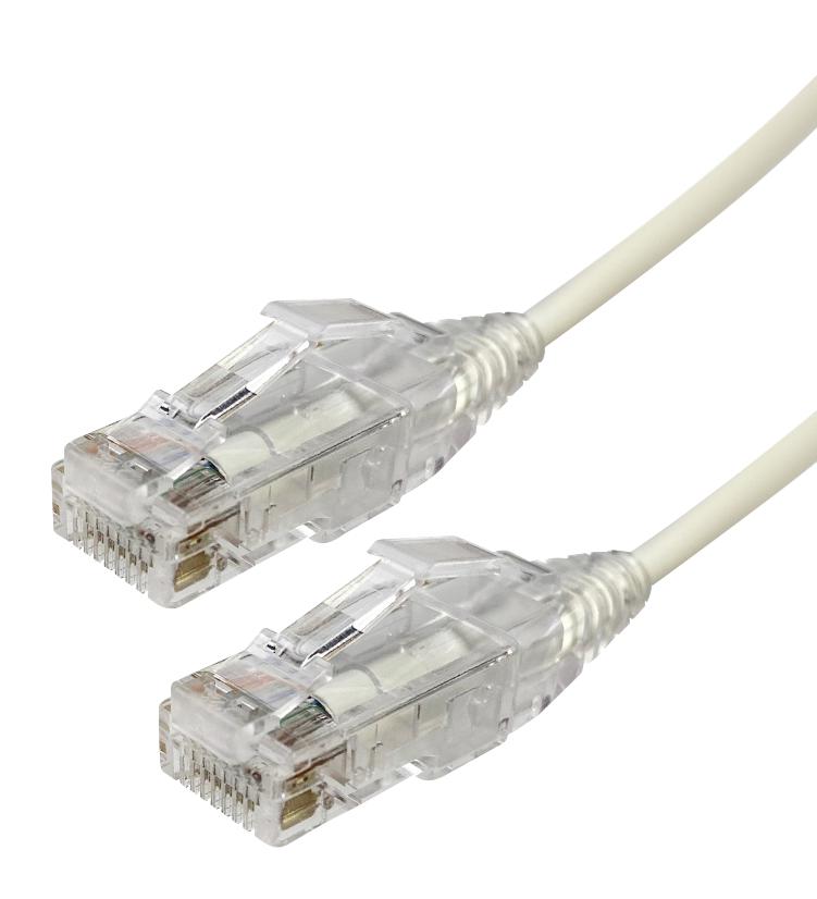 Videk 2994-8W Patch Cable, Cat6, Rj45 Plug-Plug, 8M