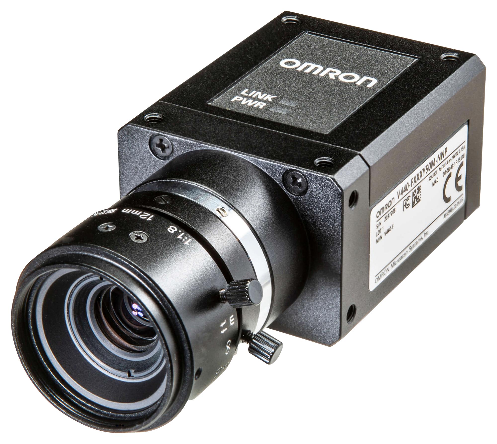 Omron Industrial Automation F440-Fxxxy50M-Nns Smart Camera, 5Mp, Npn/pnp