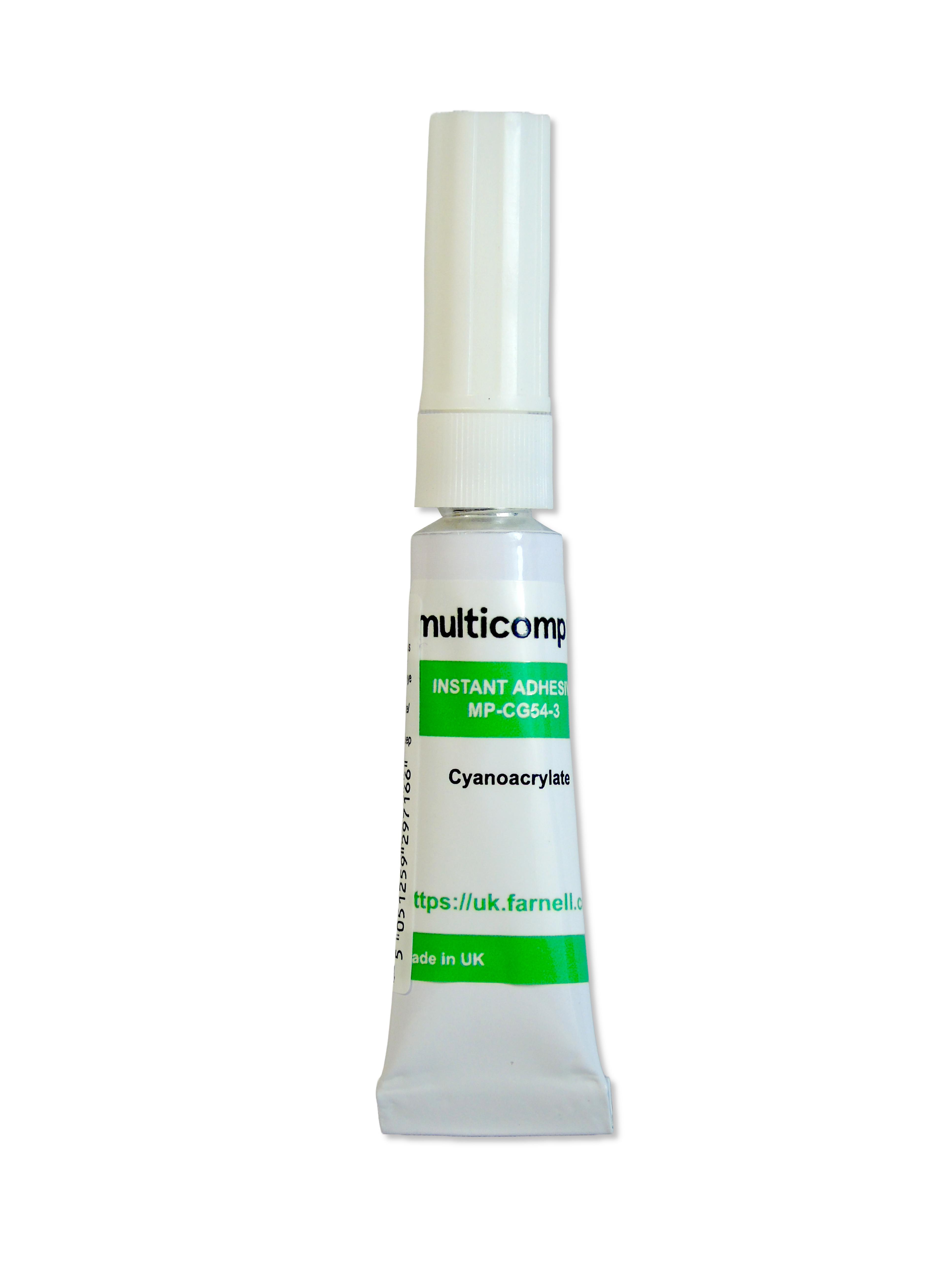 Multicomp Pro Mp-Cg54-3 Cyanoacrylate Gel, Non-Drip, 3G