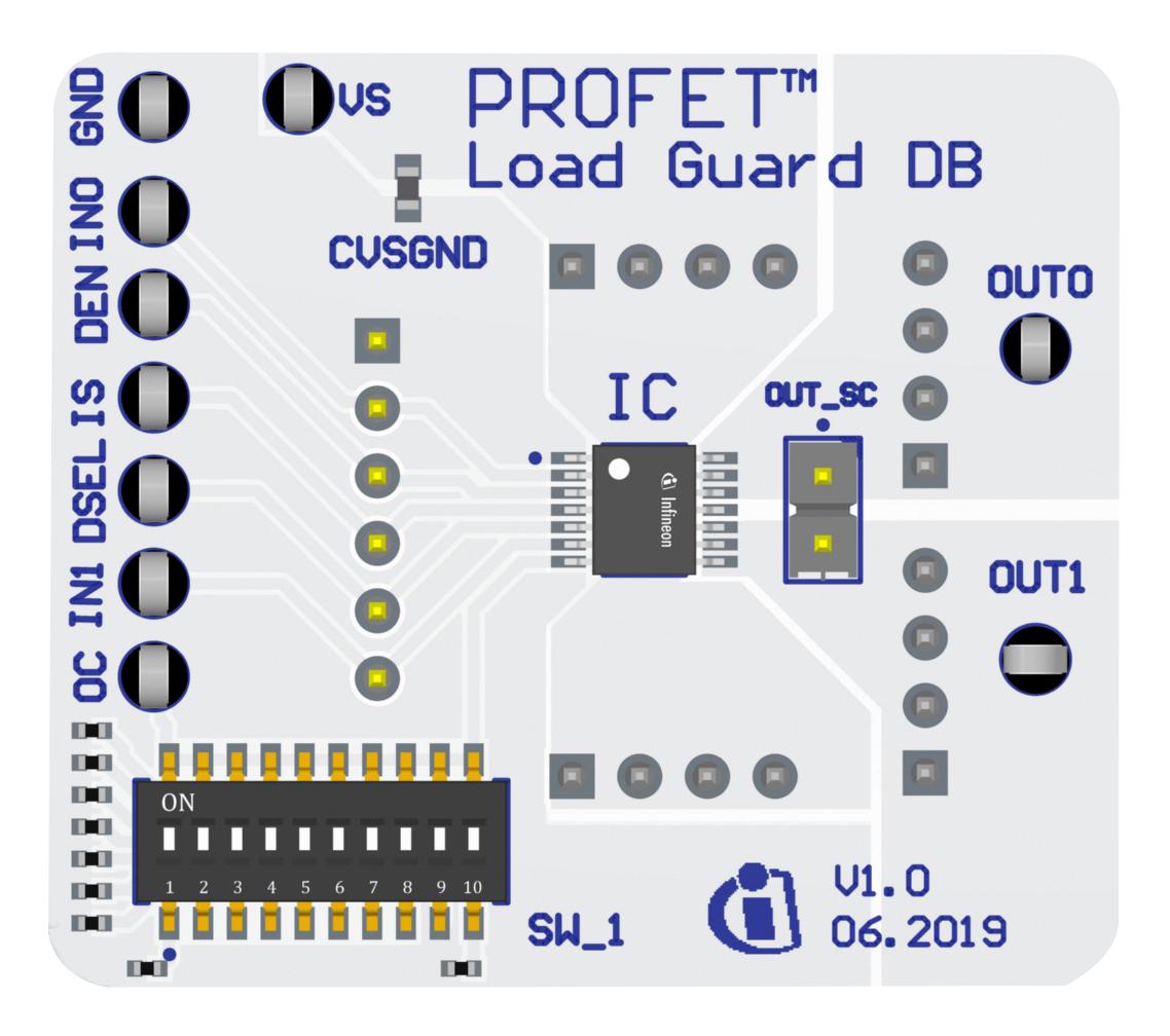 Infineon Btg70501Epldaughbrdtobo1 Daughter Board, Automotive Load Drive