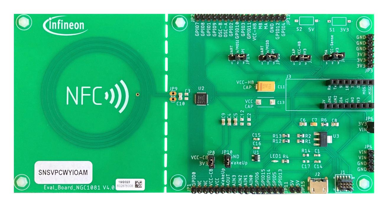 Infineon Devkitngc1081Tobo1 Development Board, Nfc Controller