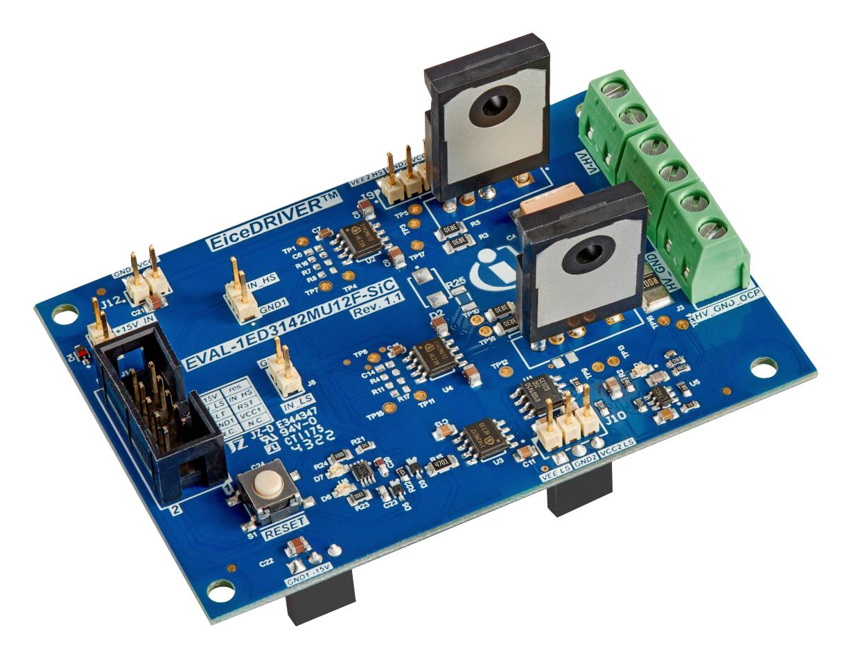 Infineon Eval1Ed3142Mu12Fsictobo1 Evaluation Board, Isolated Gate Driver