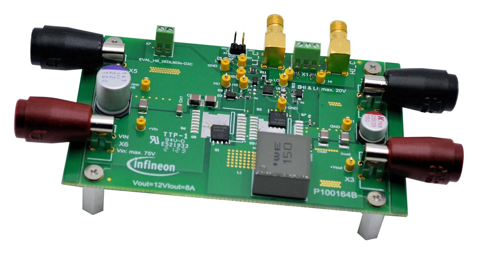 Infineon Evalhb2Edl803Xg3Ctobo1 Evaluation Board, Mosfet Gate Driver