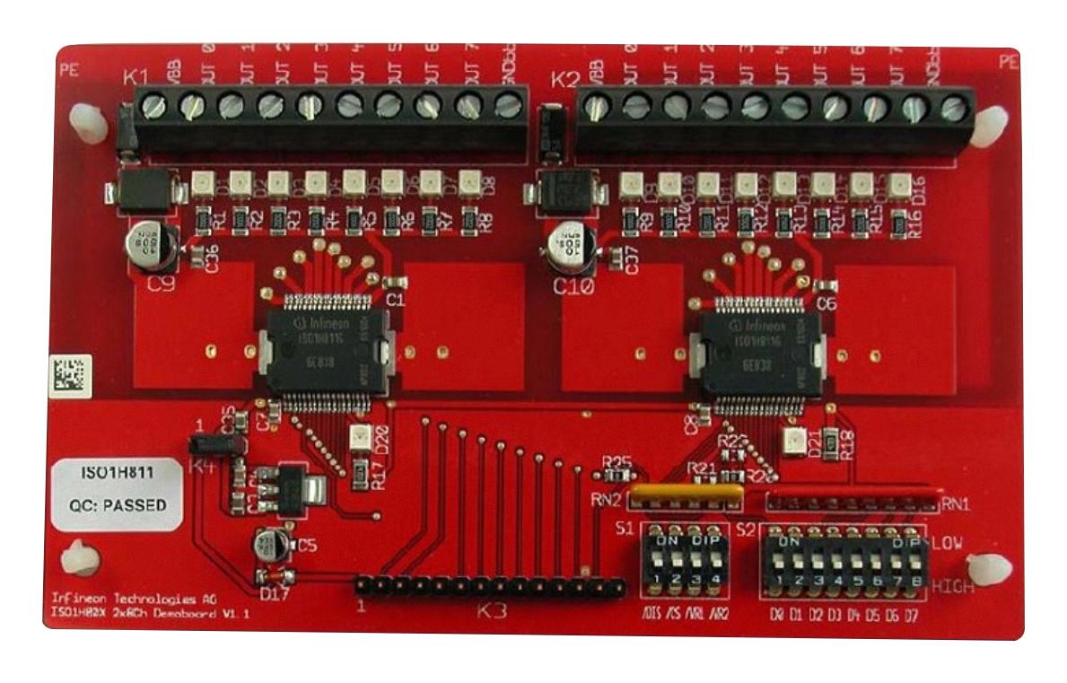 Infineon Evaliso1H811Gtobo1 Evaluation Board, High Side Switch