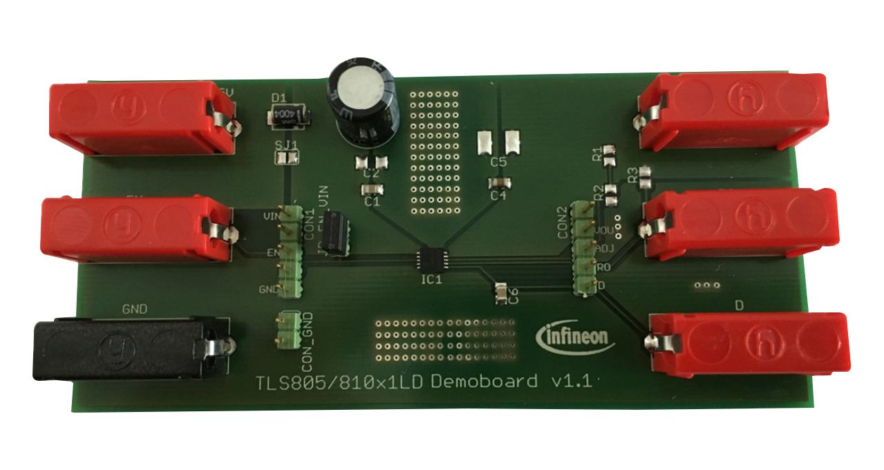 Infineon Tls810B1Ldv50Boardtobo1 Demo Board, Low Dropout Linear Regulator