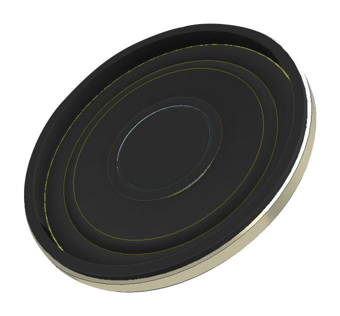 Pui Audio As03808Pr-R Speaker, 800Hz-5Khz, 8Ohm, 92Db