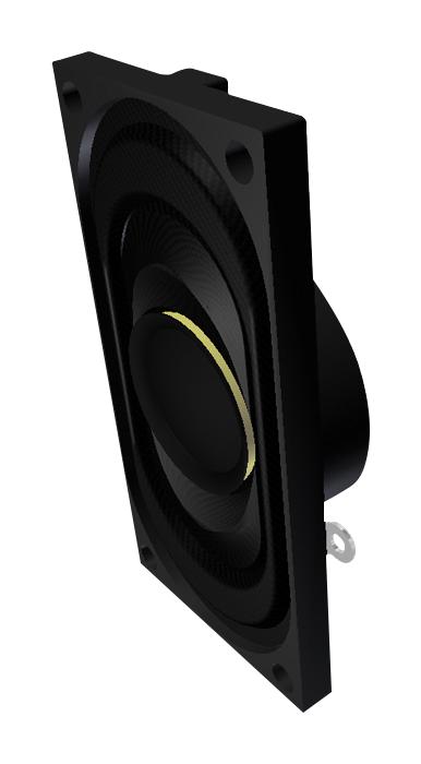 Pui Audio As04008Co-2-Wr-R Speaker, 200Hz-20Khz, 8 Ohm, 84Dba