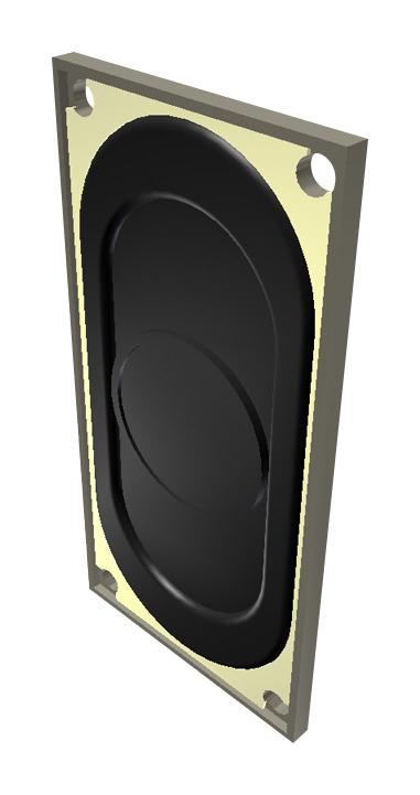 Pui Audio As04008Co-R Speaker, 0.2-20Khz, 8 Ohm, 83Db