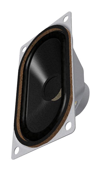 Pui Audio As07104Po-R Speaker, 0.1-20Khz, 4 Ohm, 86Dba