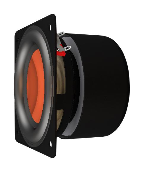 Pui Audio As07808As-R Speaker, 60Hz-40Khz, 8Ohm, 82Db