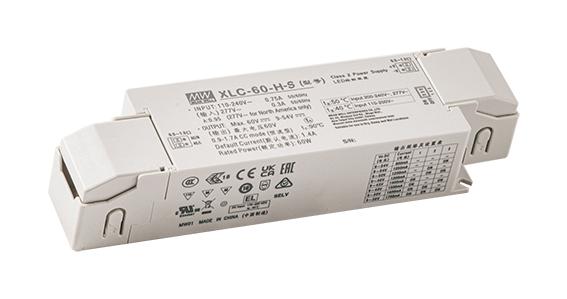 Mean Well Xlc-60-H-S Led Driver, Constant Power, 60W