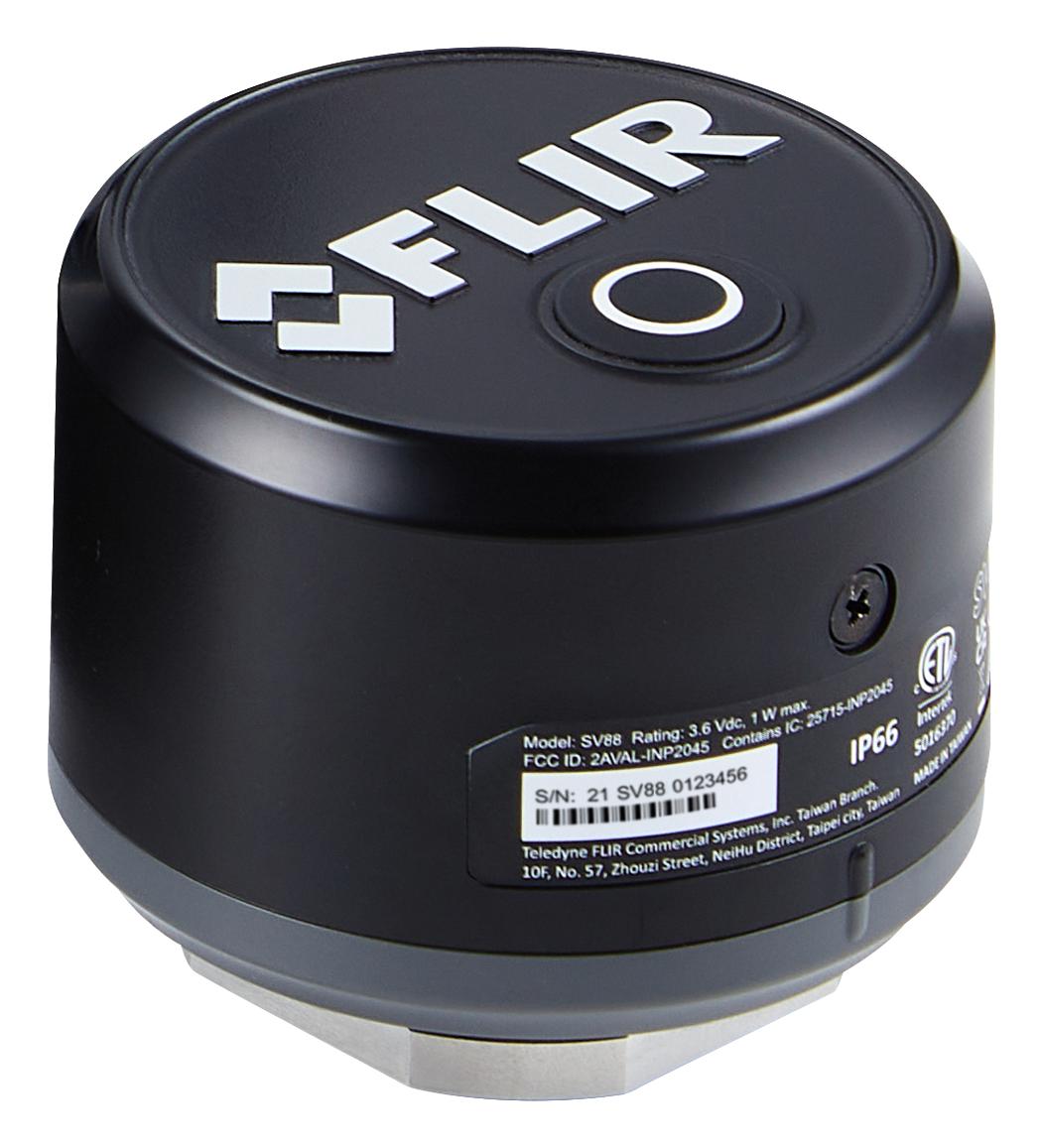 Flir Sv88 Vibration Remote Sensor, 10Hz To 5Khz