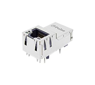 Pulse Electronics J1V-U7000Nl Rj45 Conn, Jack, 8P8C, 1Port, Tht