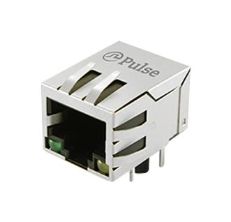 Pulse Electronics Jx0011D21Bnl Rj45 Conn, Jack, 8P8C, 1Port, Tht