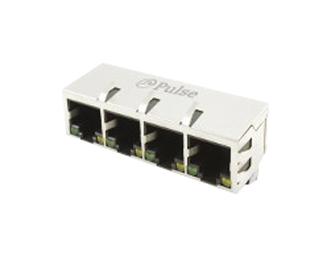 Pulse Electronics Jxd0-4005Nl Rj45 Conn, Jack, 8P8C, Cat3/5, Tht