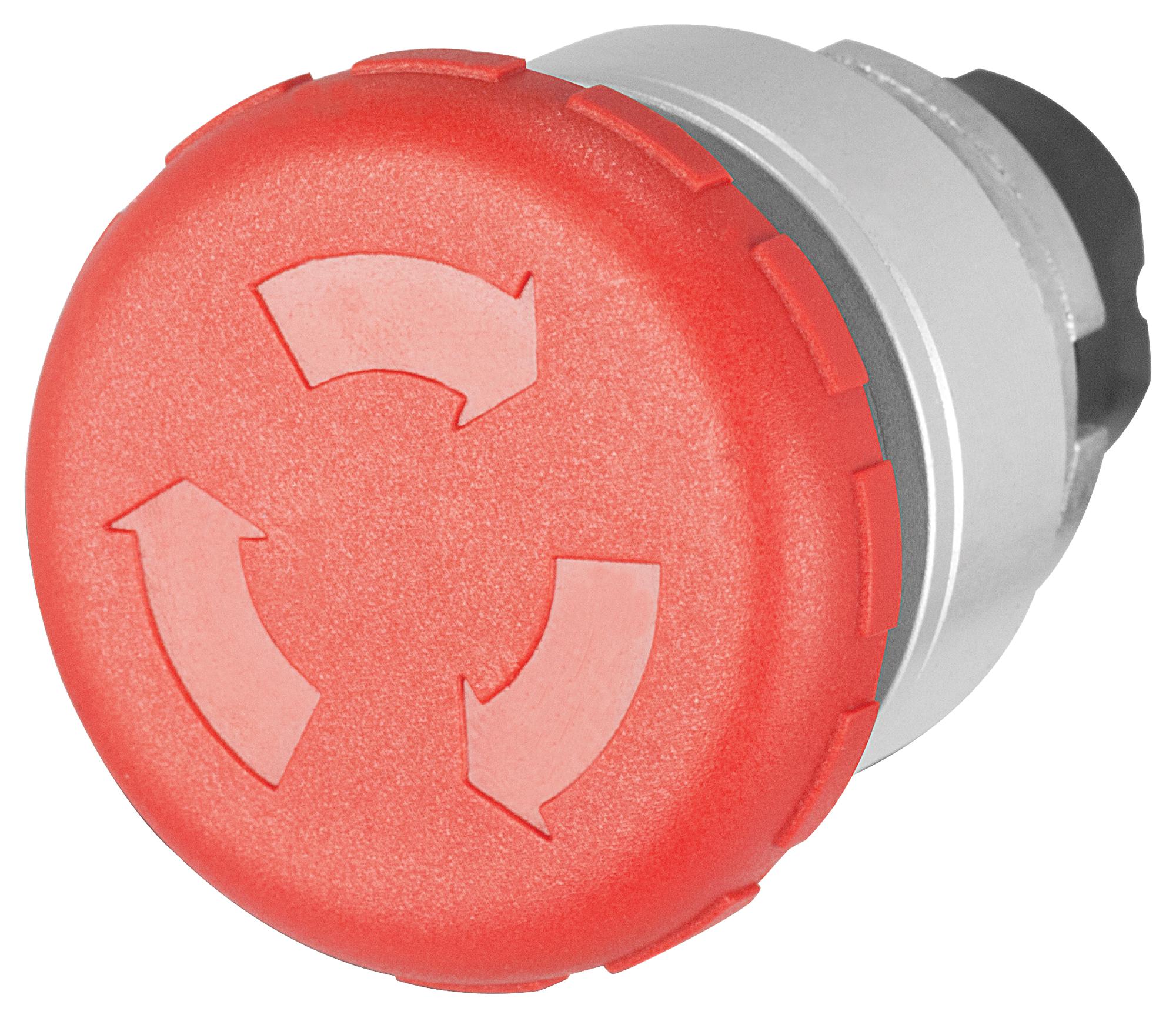 Eao 46-2736.4920.000 Actuator, E-Stop Sw, Mushroom, Red