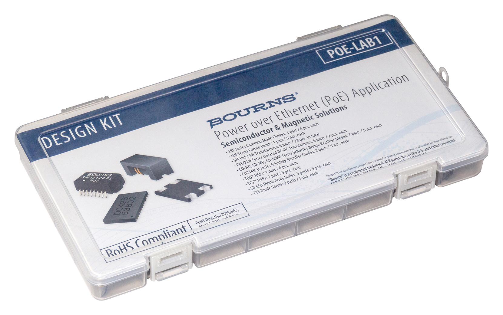 Bourns Poe-Lab1 Design Kit, High-Speed Ethernet Lines