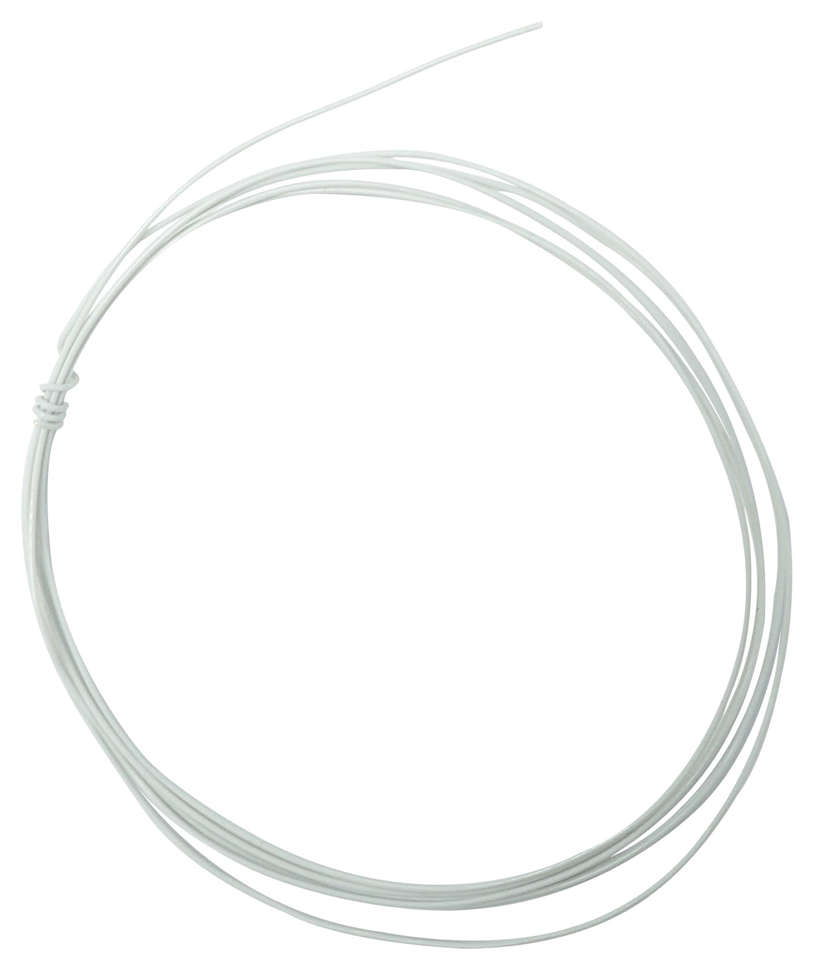 Multicomp Pro Mp013978 Hook Up Wire, Etfe, 26Awg, White, 100M