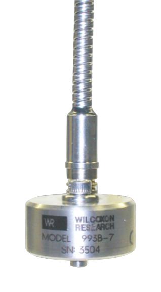 Amphenol Wilcoxon 993B-7 Accelerometer, 0.1V/g, 30V