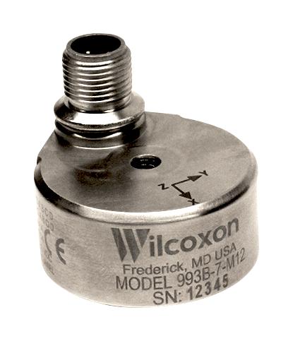 Amphenol Wilcoxon 993B-7-M12 Accelerometer, 0.1V/g, 30V