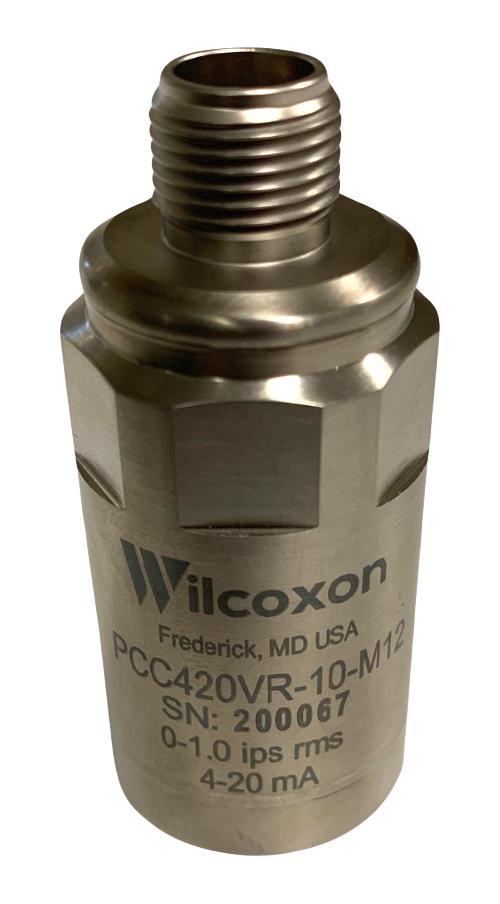 Amphenol Wilcoxon Pcc420Vp-10-M12 Loop Powered Sensor, 30V, Stud