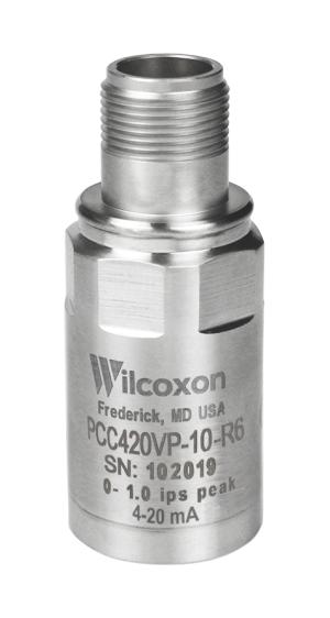 Amphenol Wilcoxon Pcc420Vp-25Mm-R6 Loop Powered Sensor, 30V, Stud