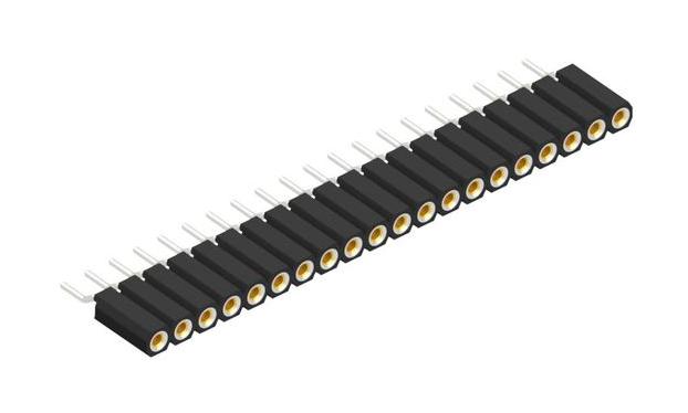 Fischer Elektronik Bl 17 Smd 20 Connector, Header, Female Socket, 20Ways