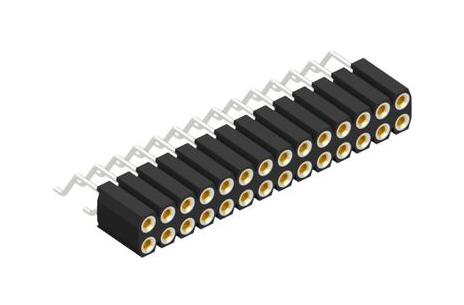 Fischer Elektronik Bl 20 Smd 28 Connector, Header, Female Socket, 28Ways