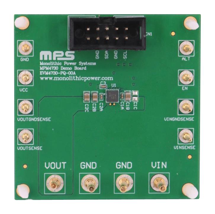 Monolithic Power Systems (Mps) Evm4730-Pq-00A Evaluation Board, Sync Buck-Boost Module