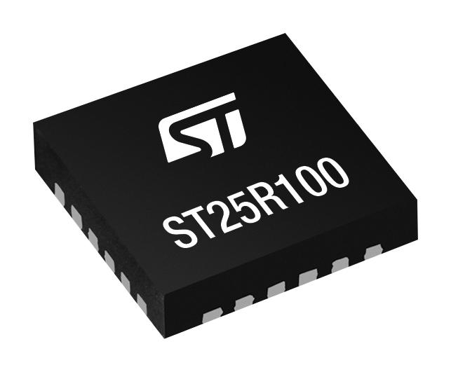 Stmicroelectronics St25R100-Cmet Nfc Transceiver, Read/write, Ufqfpn-Ep