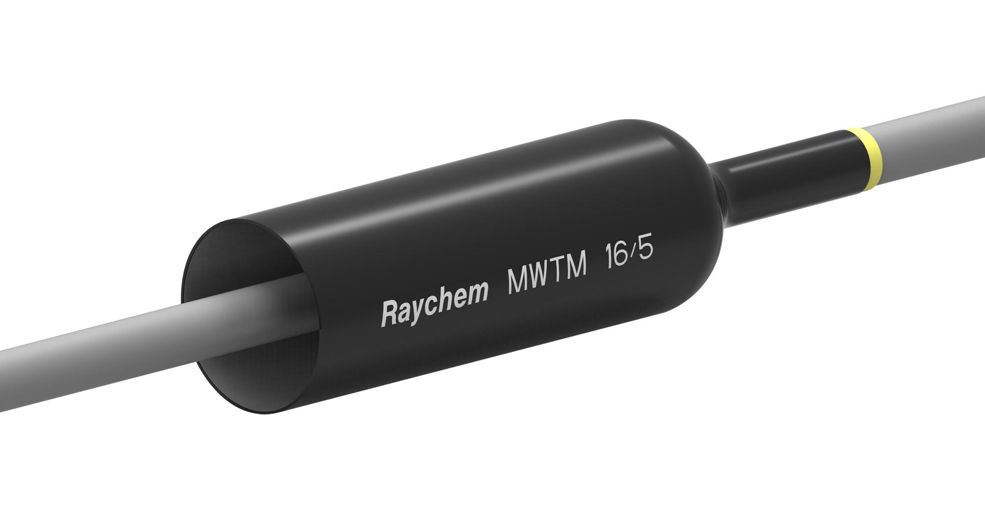 Raychem - Te Connectivity Mwtm-16/5-1000/s Heat Shrink Tubing, 1M, 3:1, Black, Po