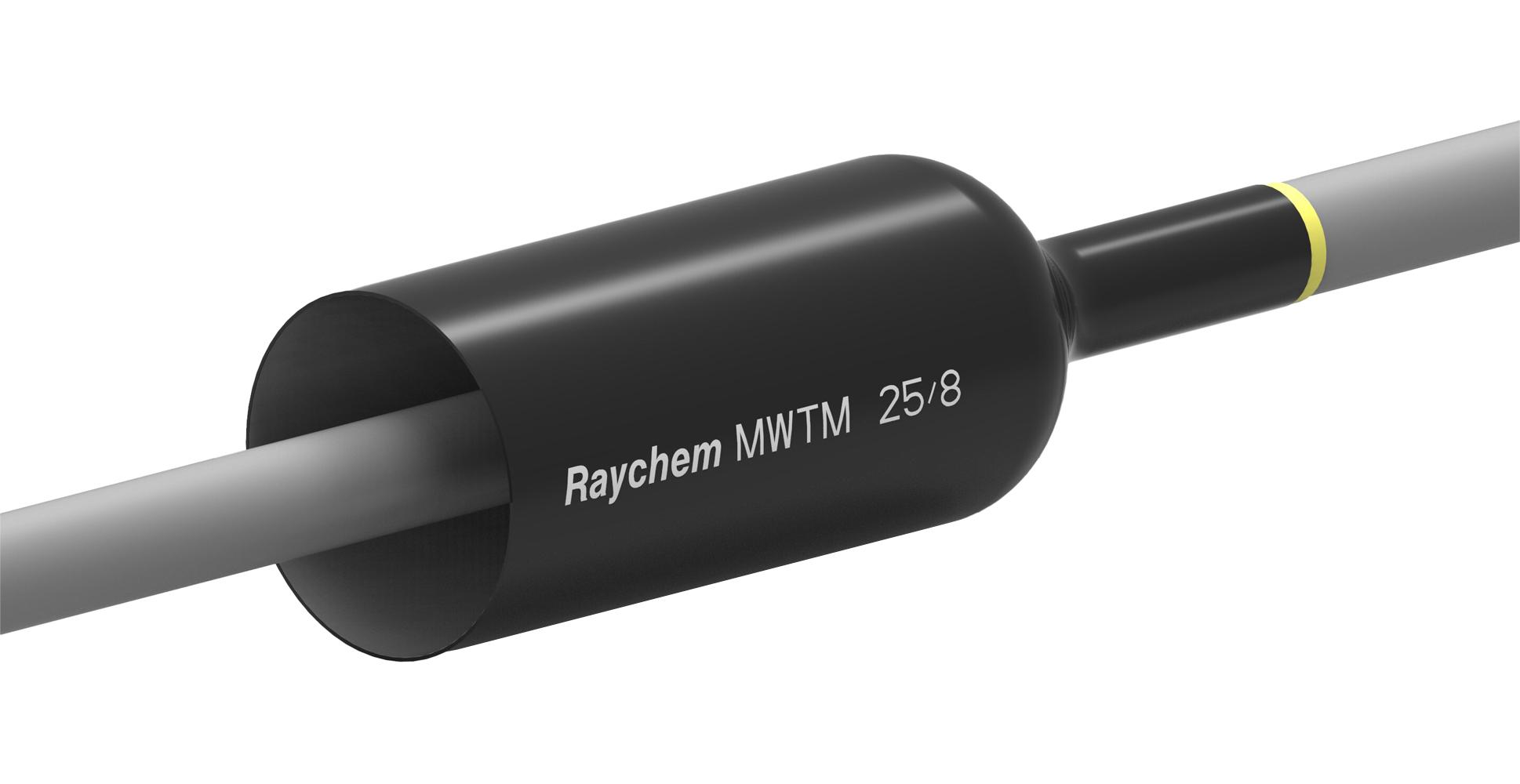 Raychem - Te Connectivity Mwtm-25/8-1000/s Heat Shrink Tubing, 1M, 3:1, Black, Po