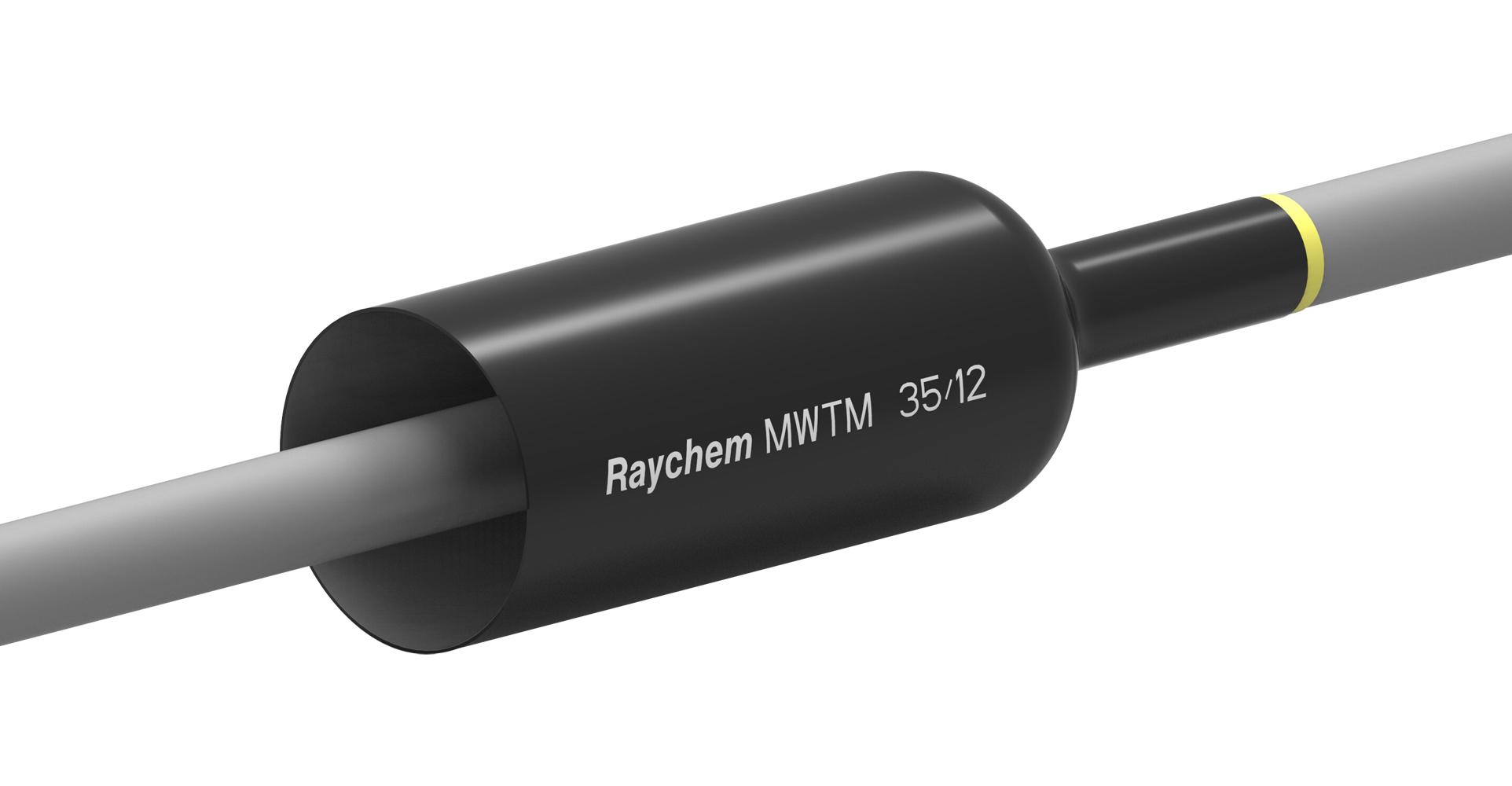 Raychem - Te Connectivity Mwtm-35/12-1000/s Heat Shrink Tubing, 1M, 3:1, Black, Po