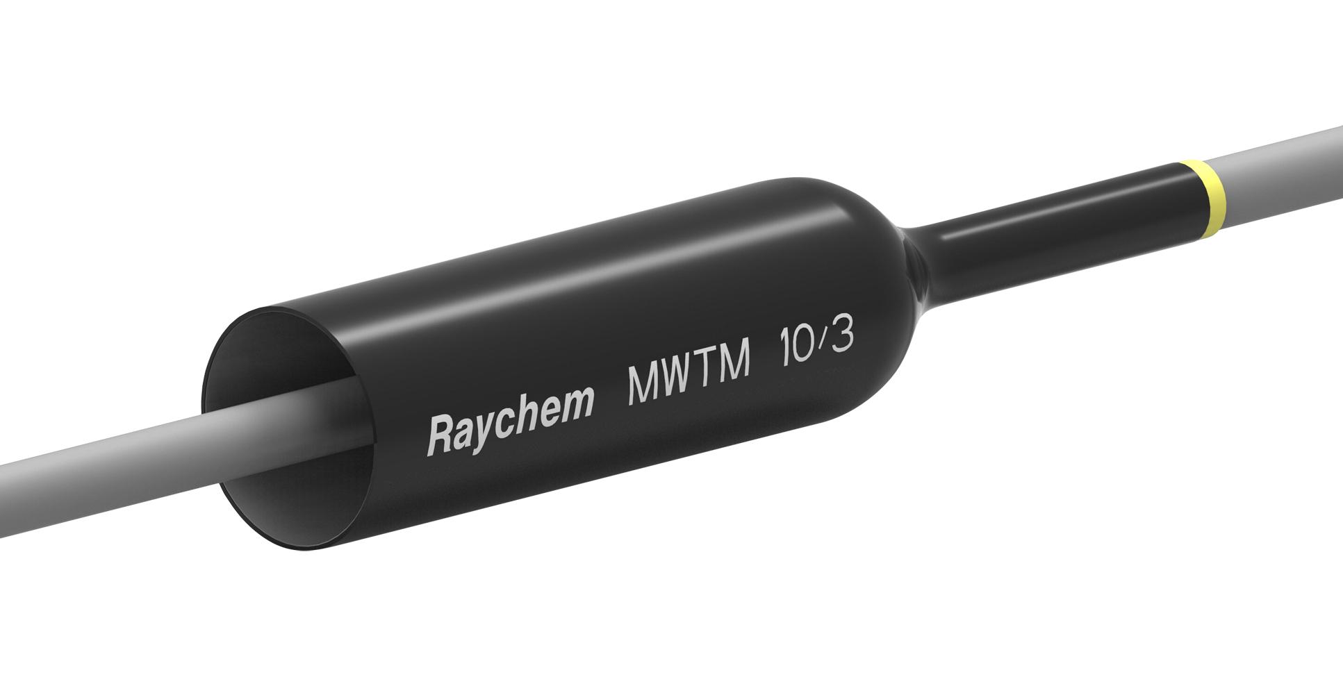 Raychem - Te Connectivity Mwtm-10/3-1000/s Heat Shrink Tubing, 1M, 3:1, Black, Po