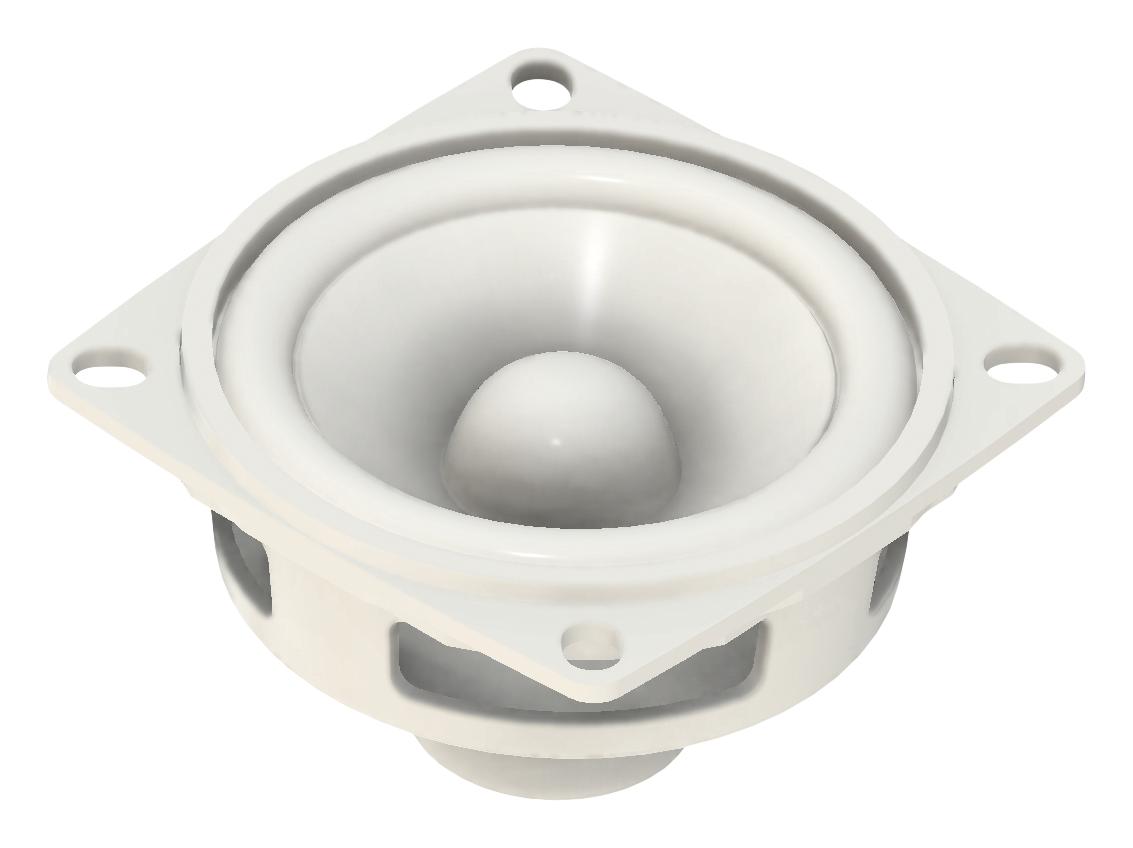 Pui Audio As05208Ps Speaker, 130Hz, 8 Ohm, 97Db