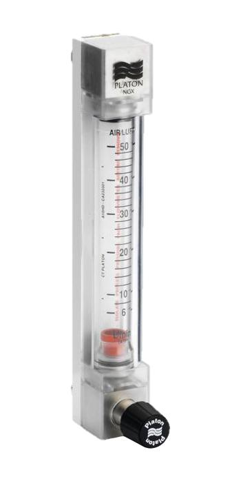 Tt Electronics / Roxspur Fngvs221-Bhs-E Flowmeter, 100Mm, 1 To 16Lph, Panel