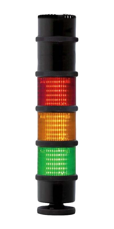 Multicomp Pro Mp014839 Tws Light Tower, Amb/grn/red, Sounder