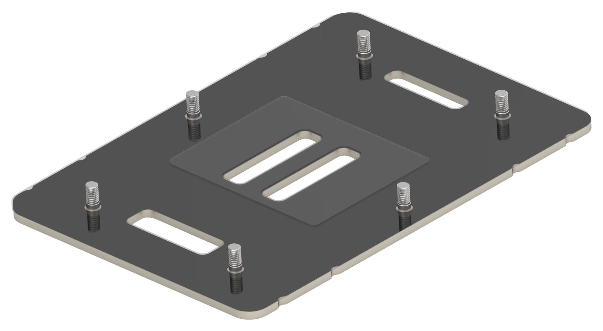 Te Connectivity 2405569-1 Backplate, Connector, Steel