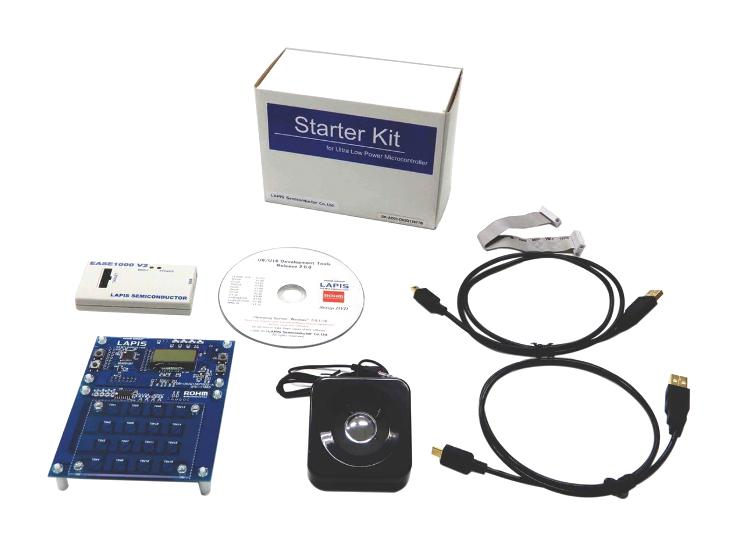 Rohm Sk-Ad01-D62Q1367Tb Capacitive Sw Starter Kit, Nx-U16/100