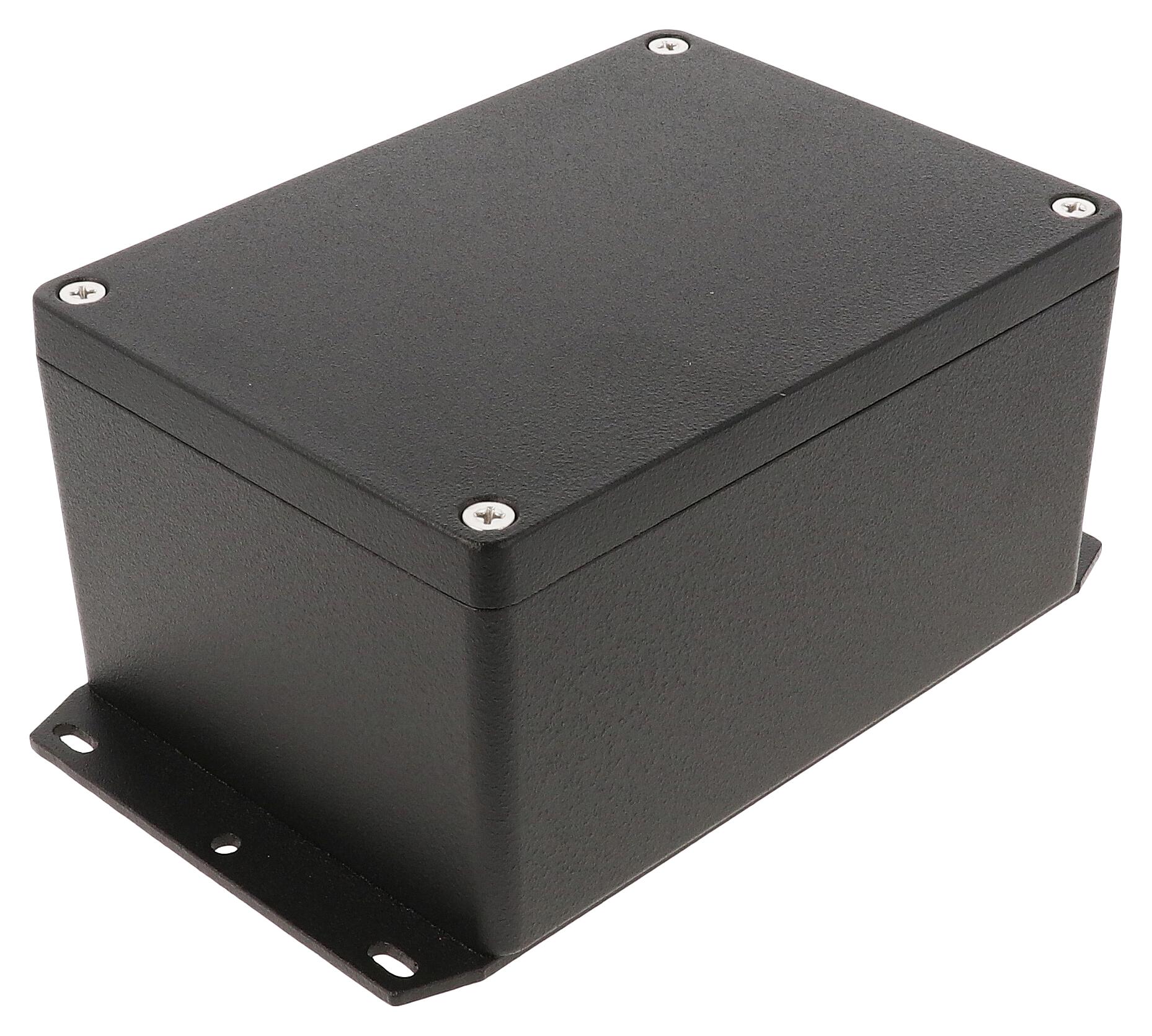 Hammond 1550Z115Fbk Enclosure, Instrument, Alum, Black