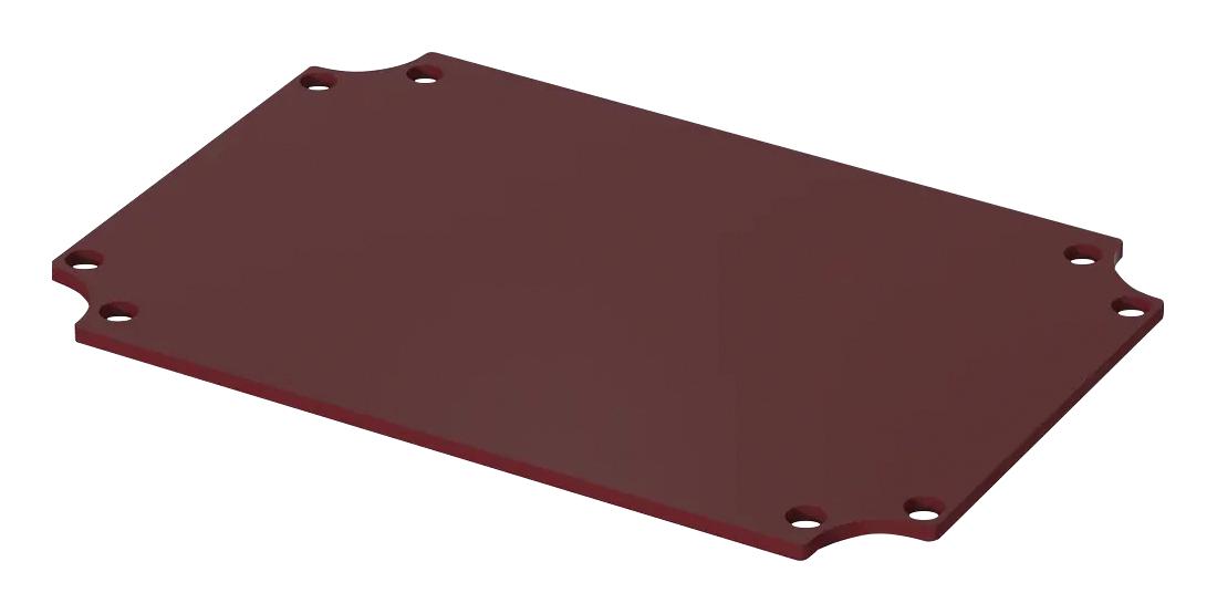 Bopla 48808602 Mounting Panel, Al/260.55Mmx171.15Mmx2Mm