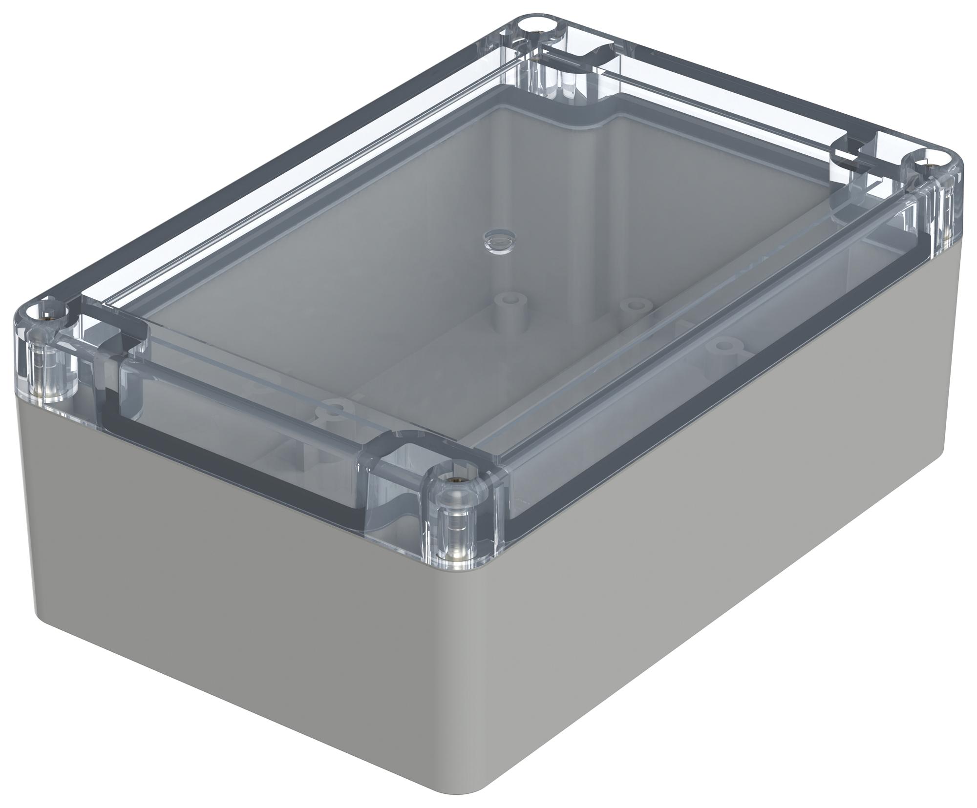 Bopla 07415106 Enclosure, Multipurpose, Pc, Grey/clear