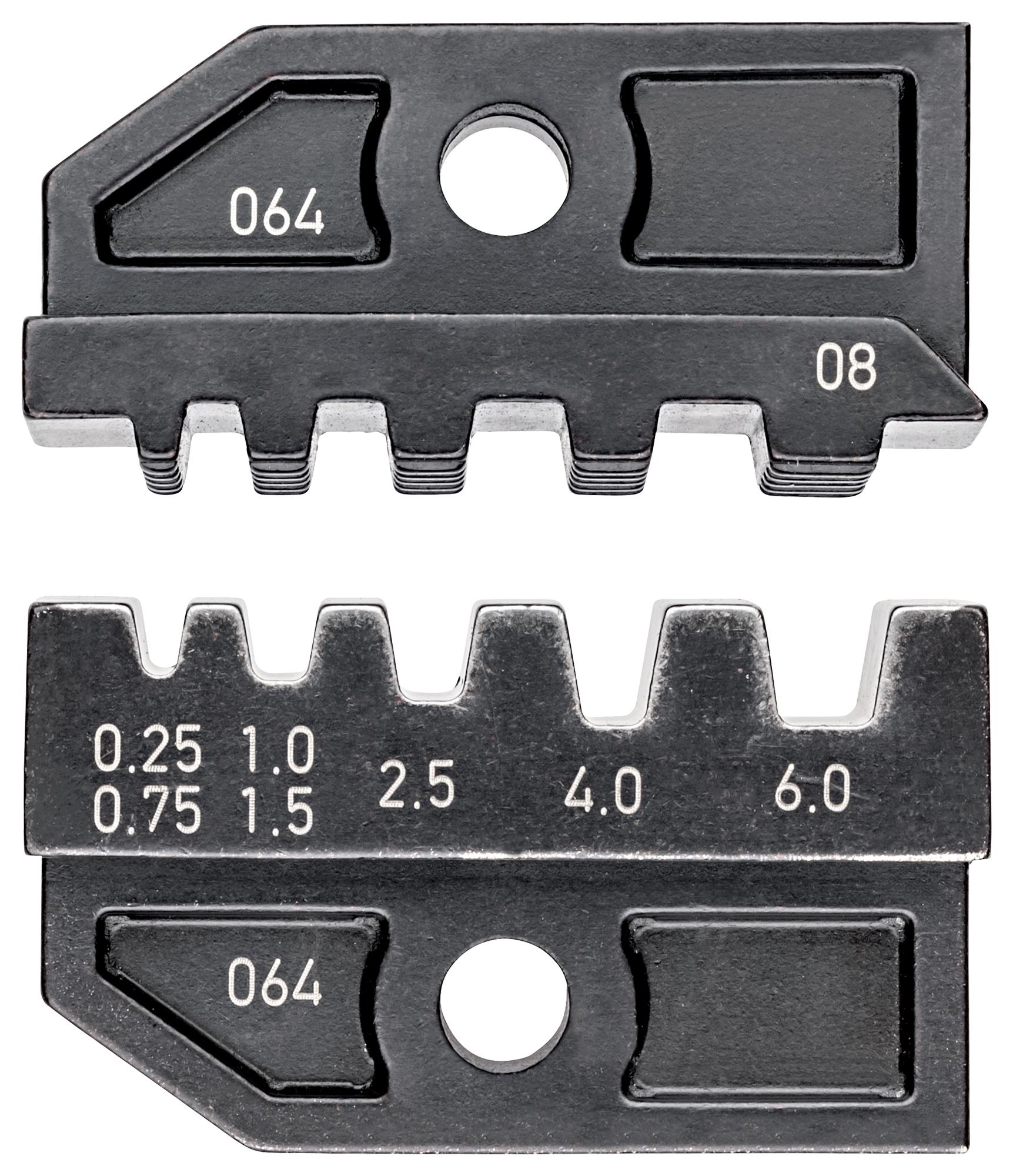 Knipex 97 49 08 Crimping Die, 5 Profile, 24-10Awg, Plier