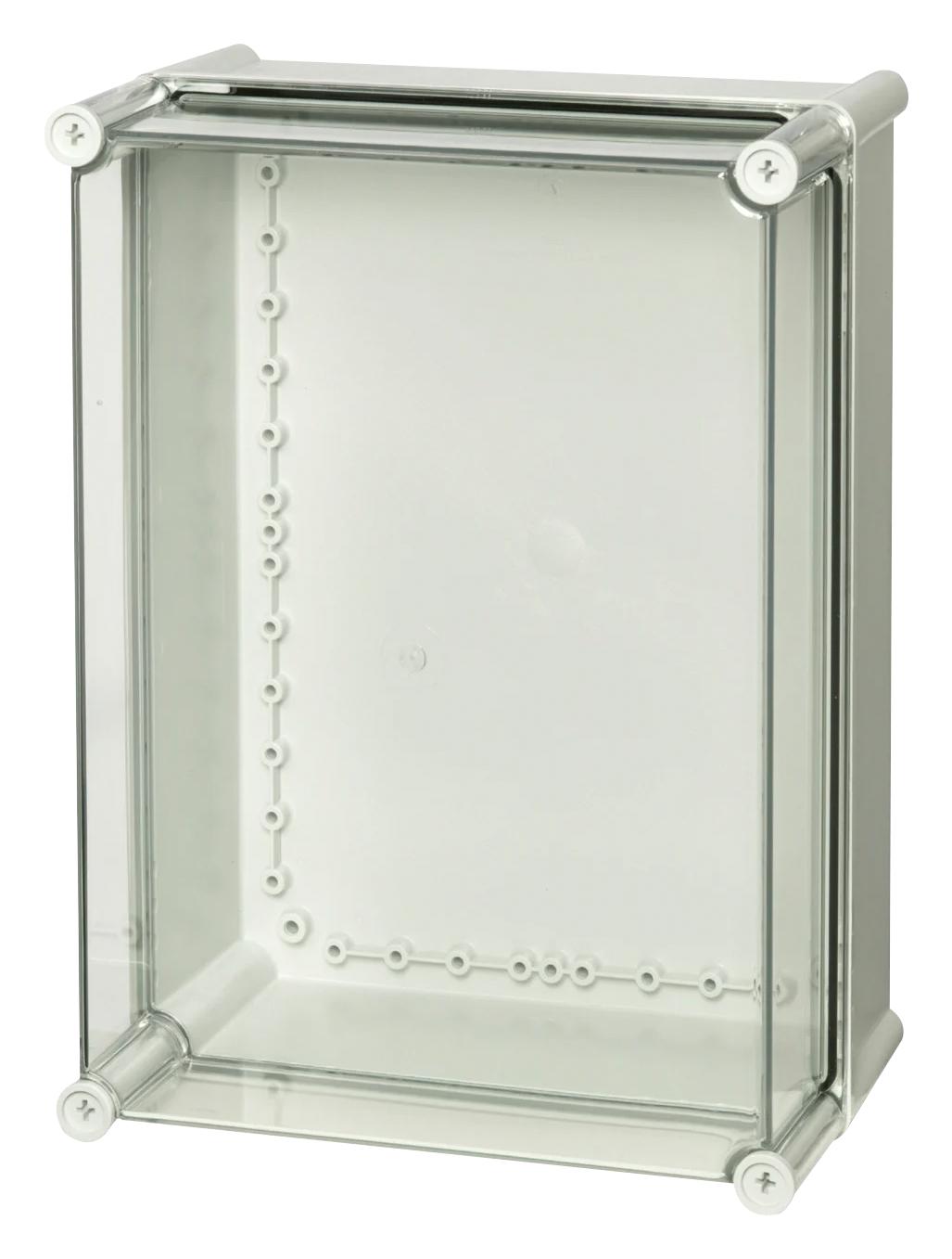 Fibox Pc 3828 13 T Enclosure, Multipurpose, Pc, Grey, Clear